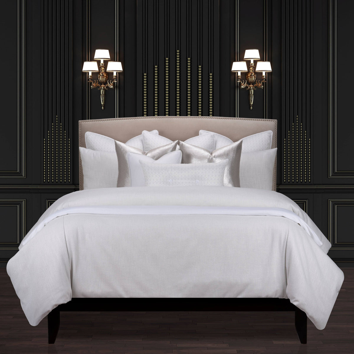 Beige Twin Luxury Bedding Set B33164