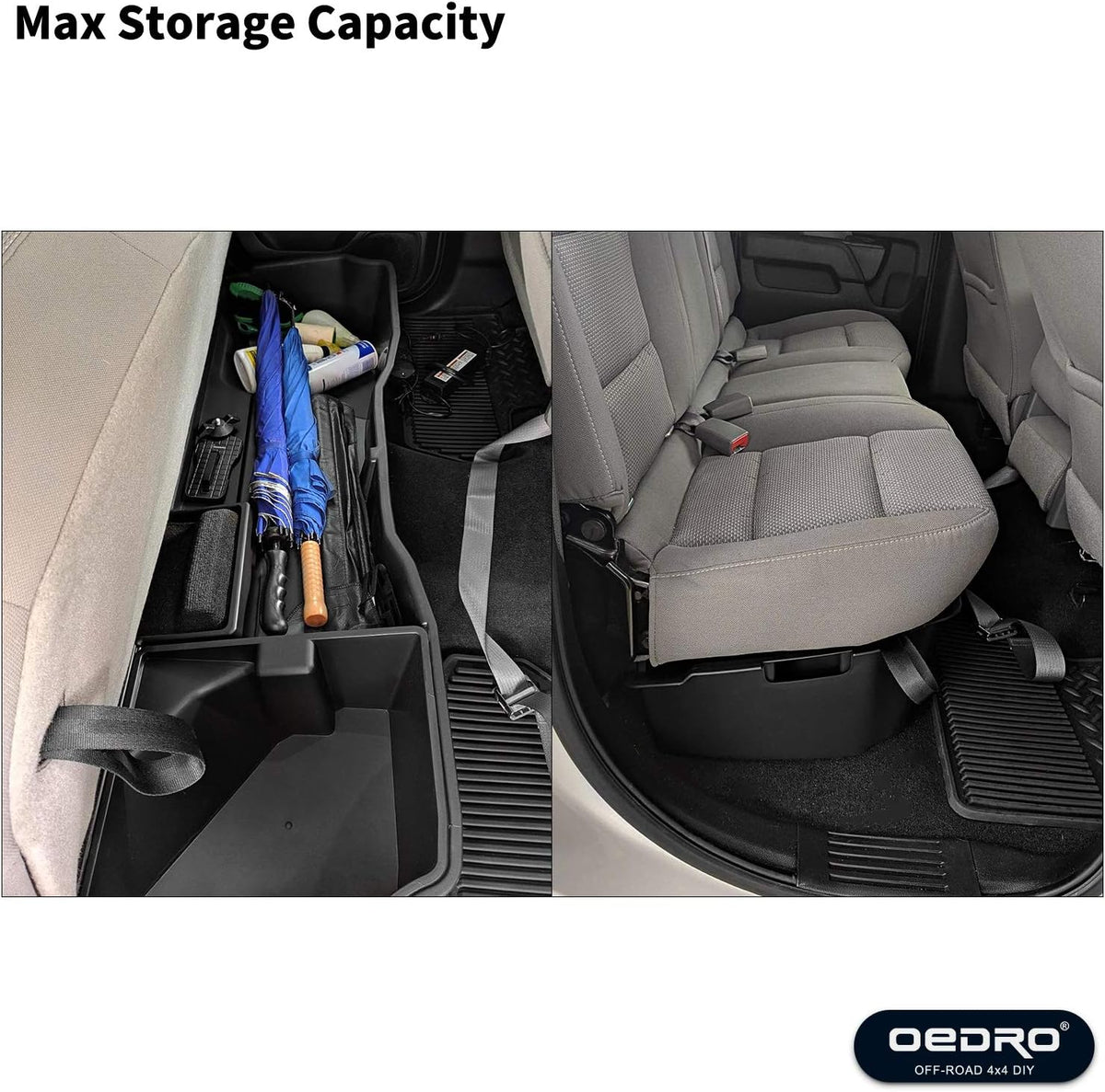Rear Under Seat Storage Box for Double Cab P78839