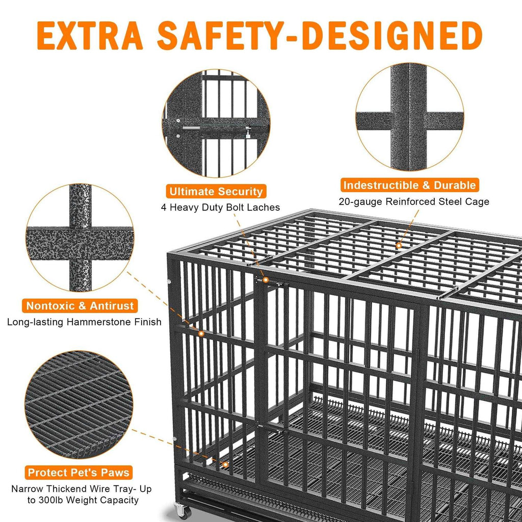 48/38 inch Heavy Duty Dog Crate X54685