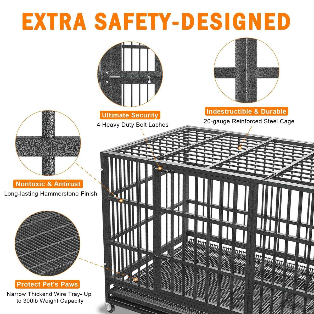 48/38 inch Heavy Duty Dog Crate X54685