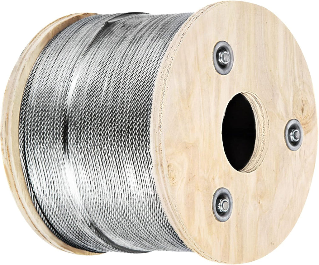 Stainless Steel Cable Railing 1/8x 500ft Wire Rope R9259