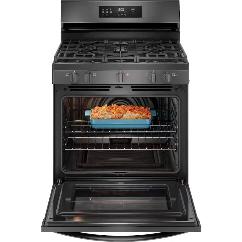 5 Burner Freestanding Gas Range with Air Fry X86829
