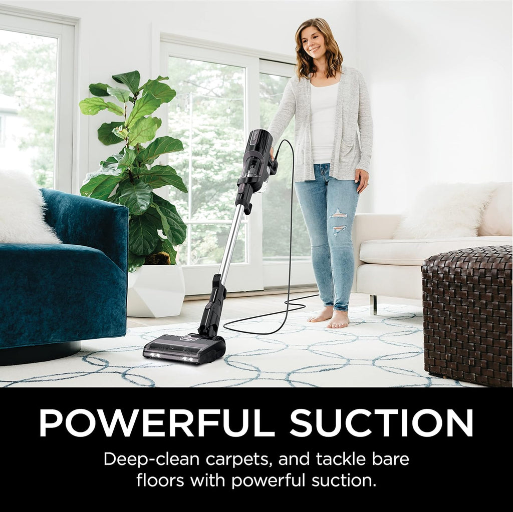 Corded Stick Vacuum Ultralight Pet Plus, Black/Lavender, Magenta Y89412