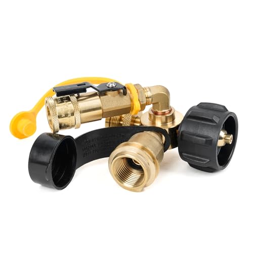 Propane Brass Tee with Type 1 Valve H175