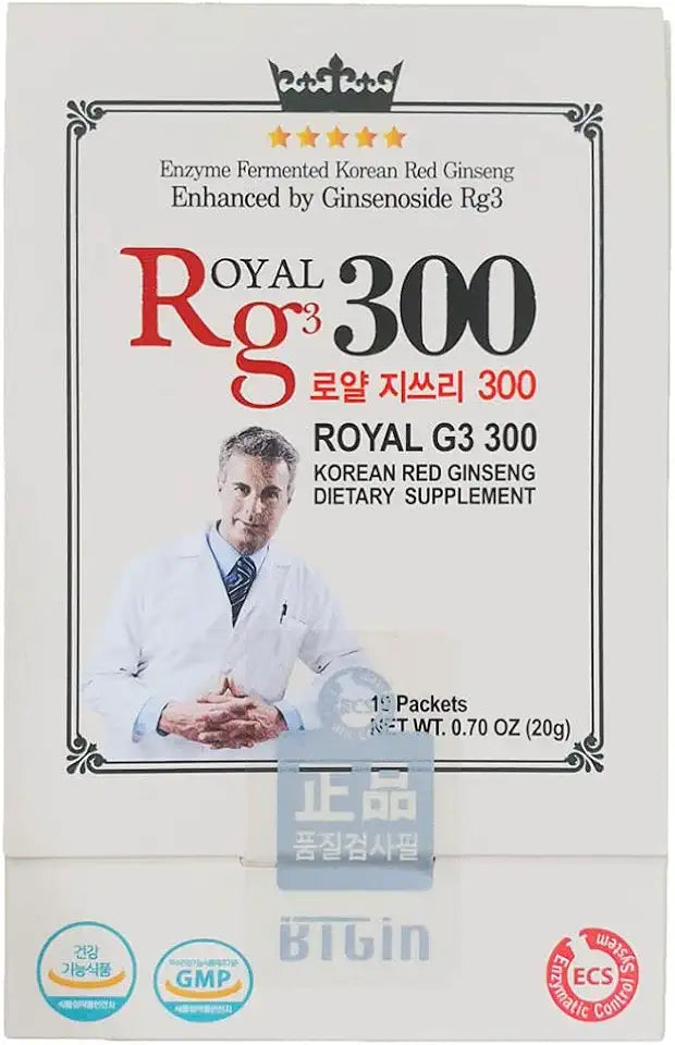 Korean Red Ginseng Powder 50mg Rg3 10 Sachets A563