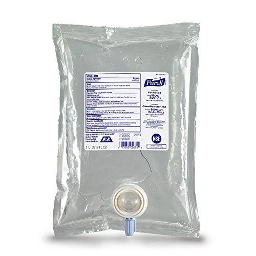 Advanced NXT Instant Hand Sanitizer Refill with Aloe, 1000ml Refill (Case of 8) T64241
