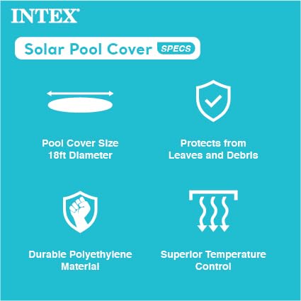 18ft Round Solar Pool Cover Z96114