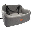 Large Dog Car Seat with Memory Foam Cushion and Storage Pockets (Black) P306483