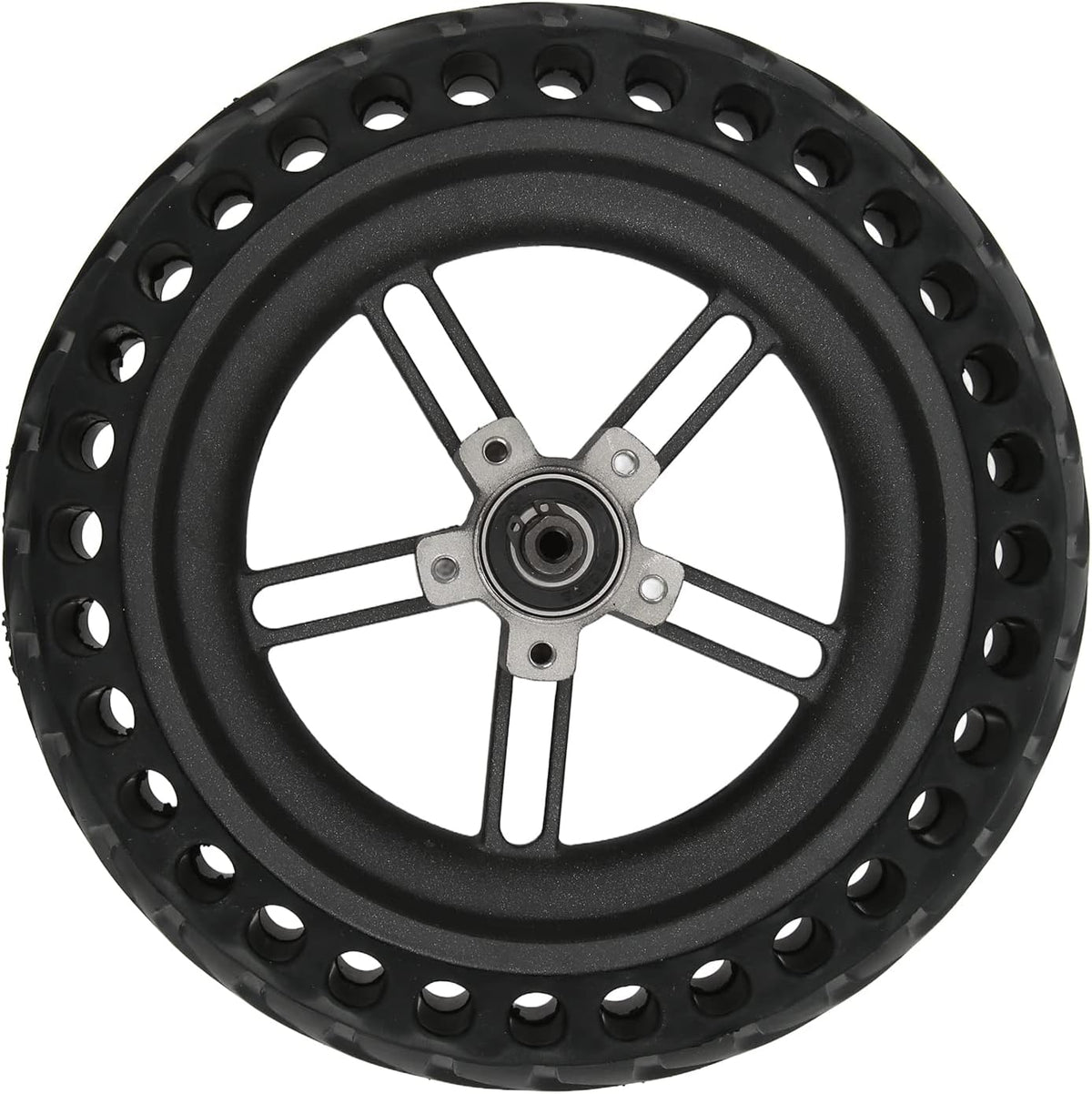 8.5in Solid Tire Wheel Hub for Electric Scooter Rear Wheel Assembly, Pack of 2 C576