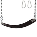 Commercial Rubber Belt Swing Seat with 5.5 ft Chains and Hooks L7216