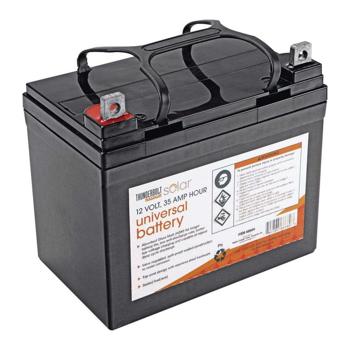 12V 35 Ah Sealed Lead-Acid Battery I47224