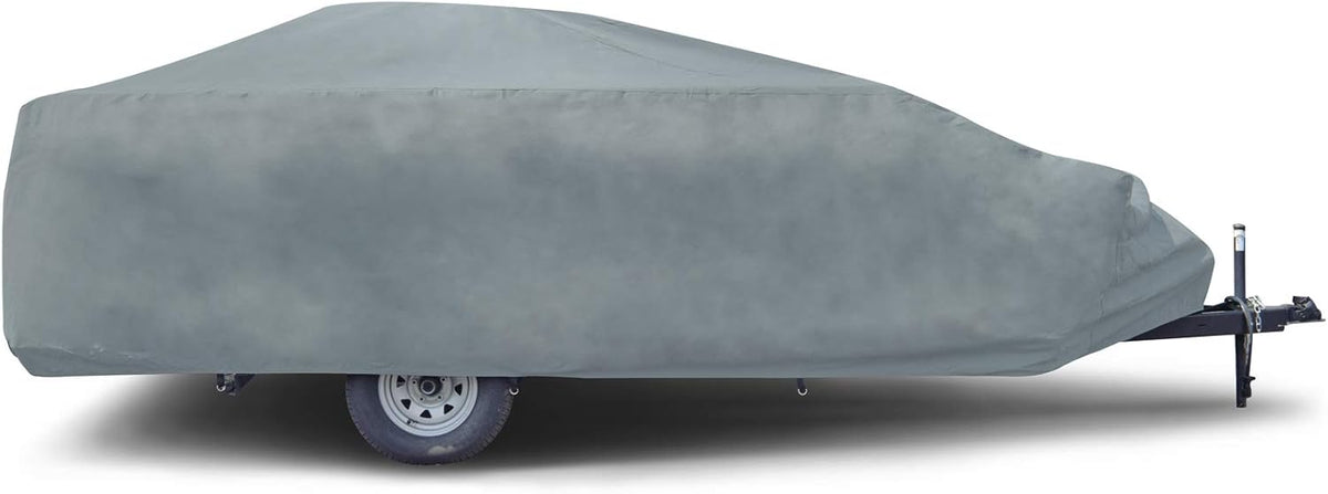 Gray Polypropylene Folding Camper RV Cover Q666003