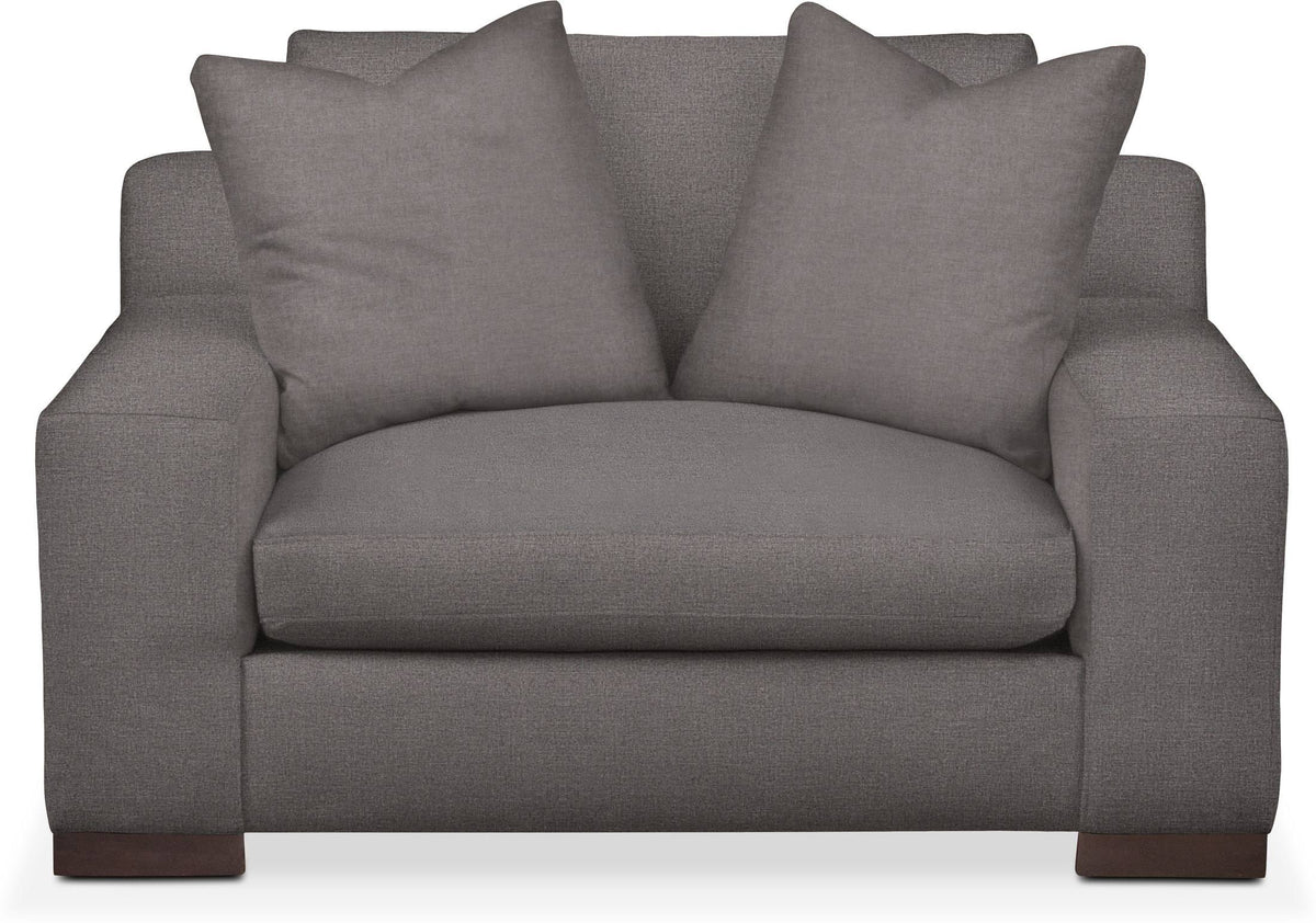 Foam Comfort Performance Fabric Chair and A Half P884191