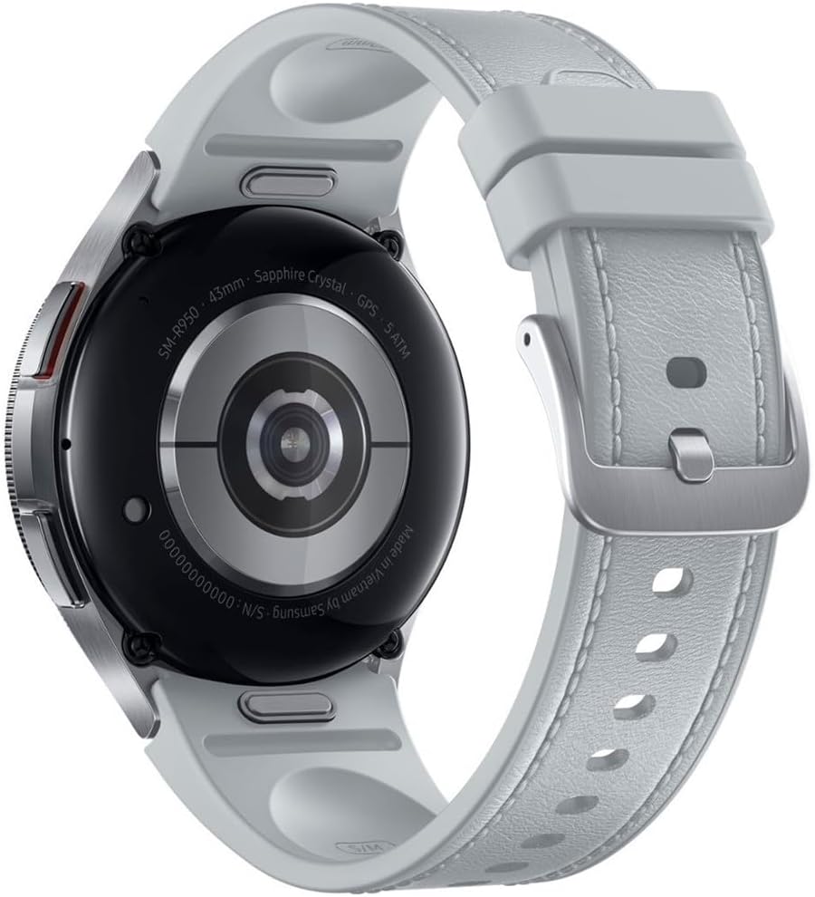 Silver Stainless-Steel Smartwatch 43mm V818017