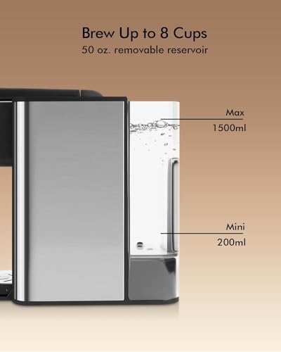 3-in-1 Single Serve Coffee Maker with 50 oz Reservoir X936046