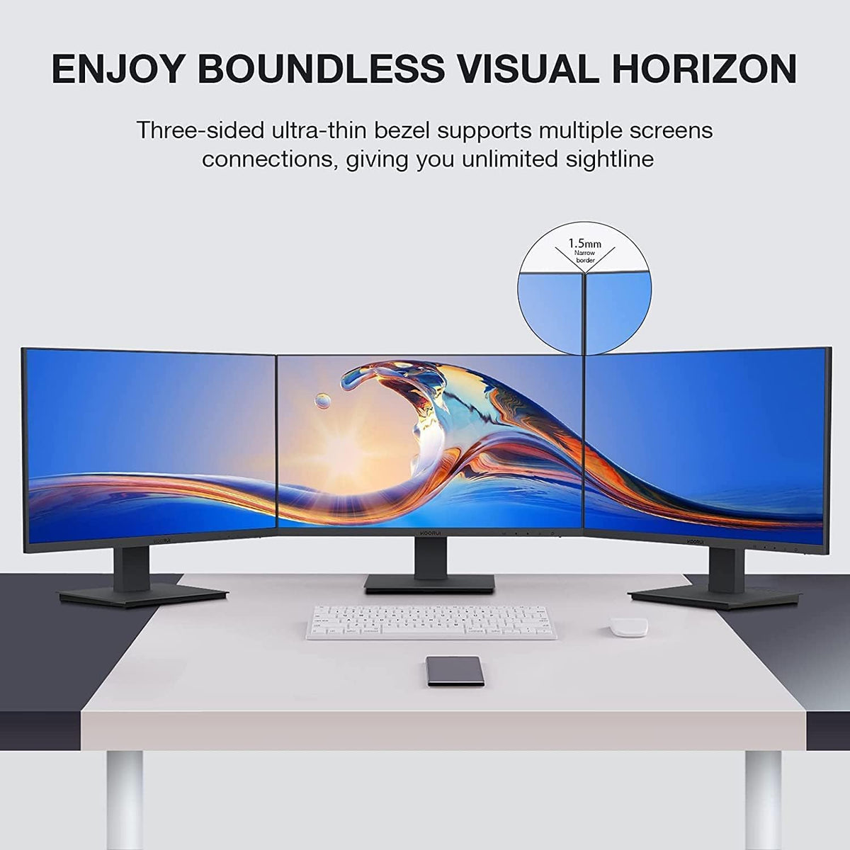 22 inch FHD 1080P 75hz VA LED Monitor E6522
