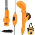 Folding Bucket Electric Outdoor Shower Kit V6146