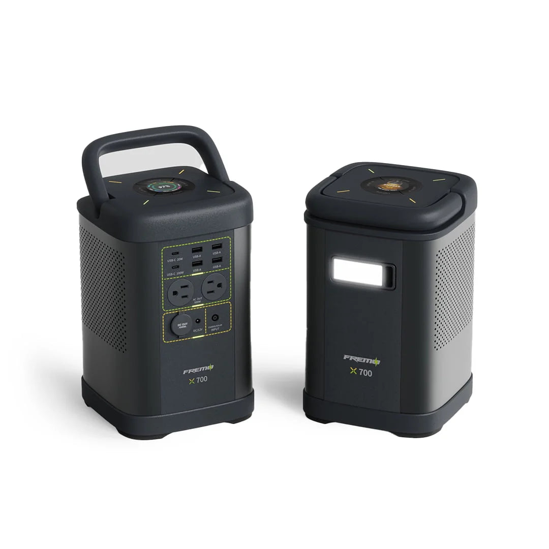 Portable Power Station 662Wh LiFePo4 Battery Solar Generator F751787