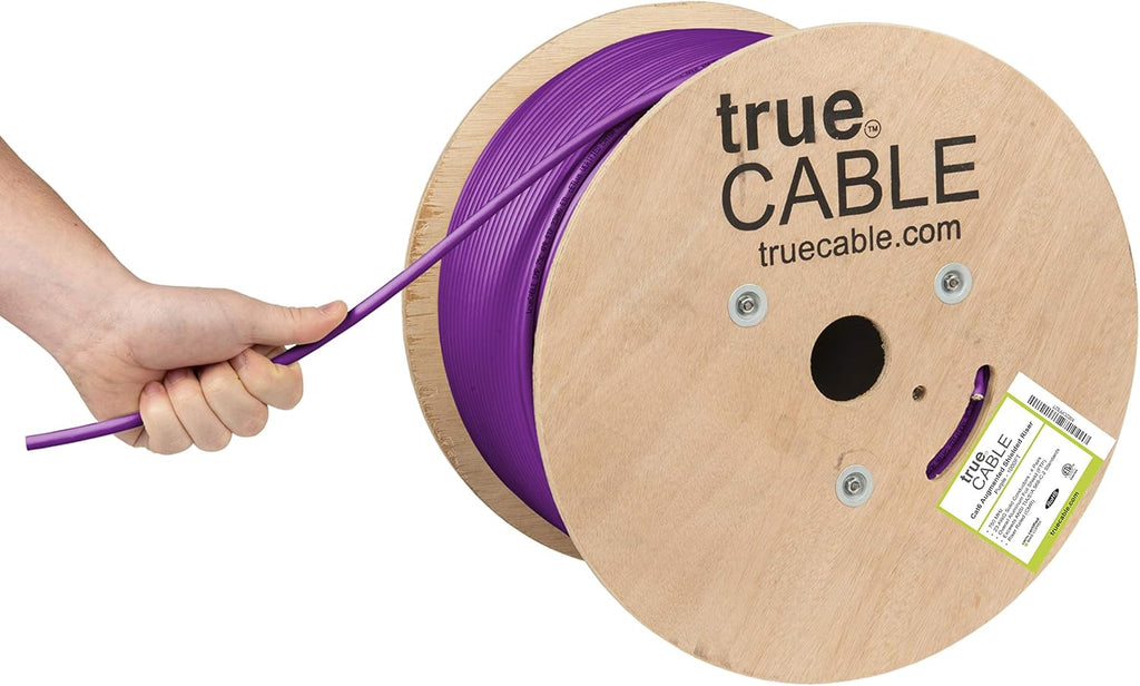 1000ft Green 23AWG Solid Bare Copper Bulk Ethernet Cable T760505