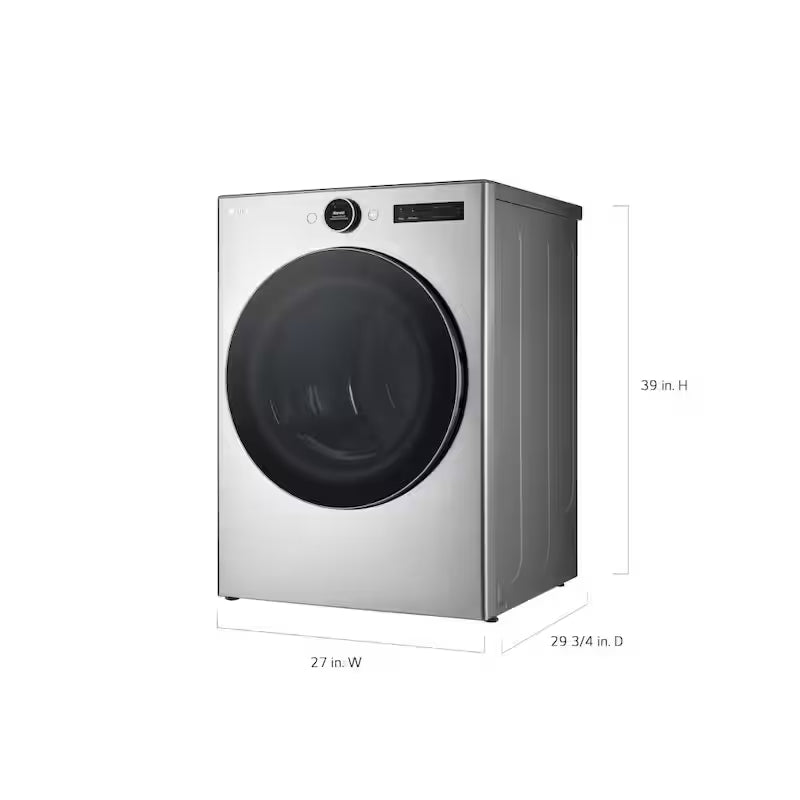 7.4 cu. ft. Vented Stackable Electric Dryer in Graphite Steel F900