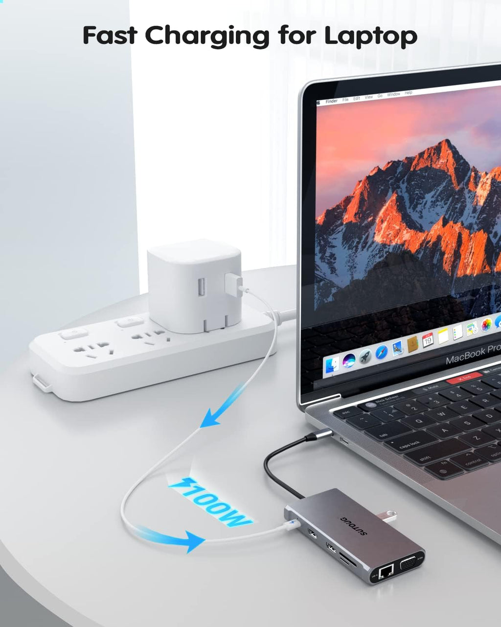 12 in 1 USB C Hub with Dual HDMI 4K VGA Ethernet PD 3.0 USB-C 3.0 TF/SD Card Slot U615243