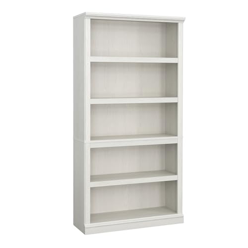 5 Tier Wooden Bookcase Bookshelf in Chalked Chestnut U24216