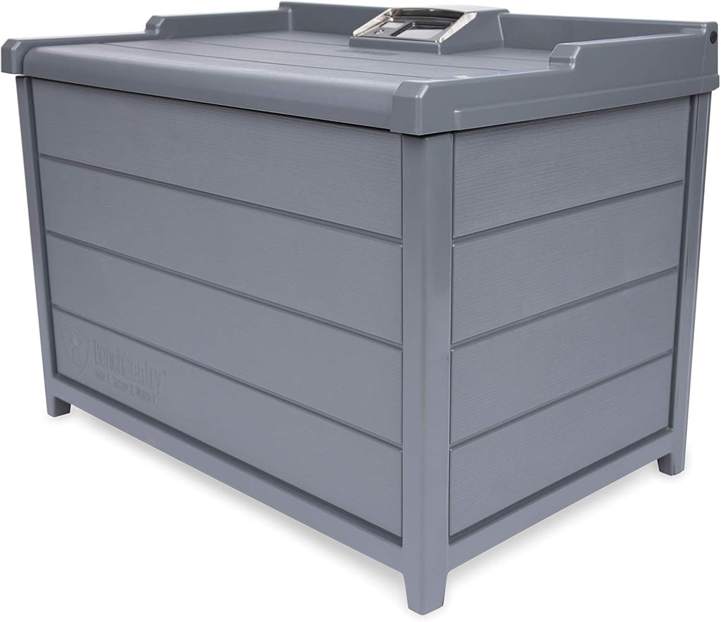 Tan Weatherproof Porch Box with Smart Lock R254