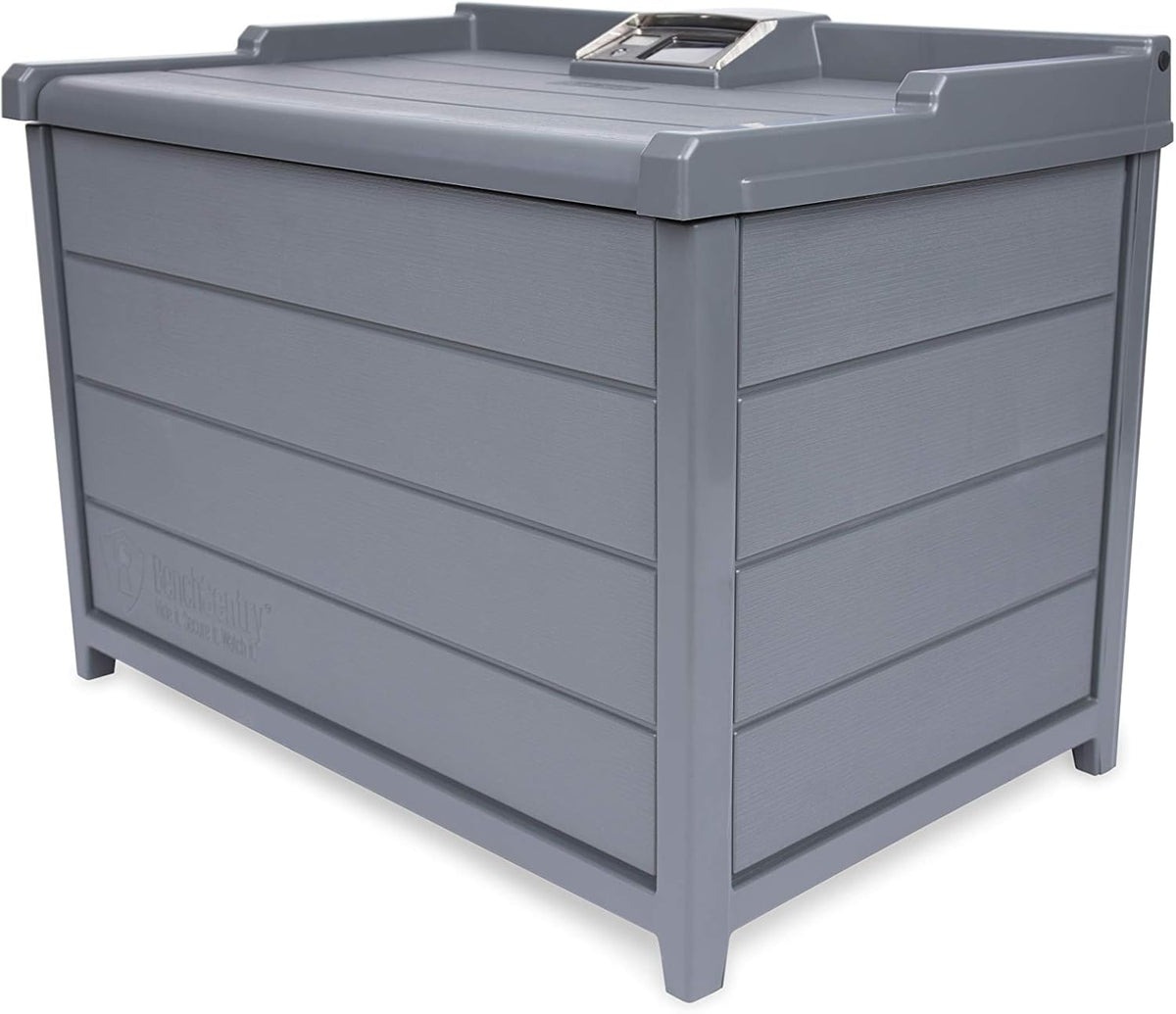 Tan Weatherproof Porch Box with Smart Lock R254