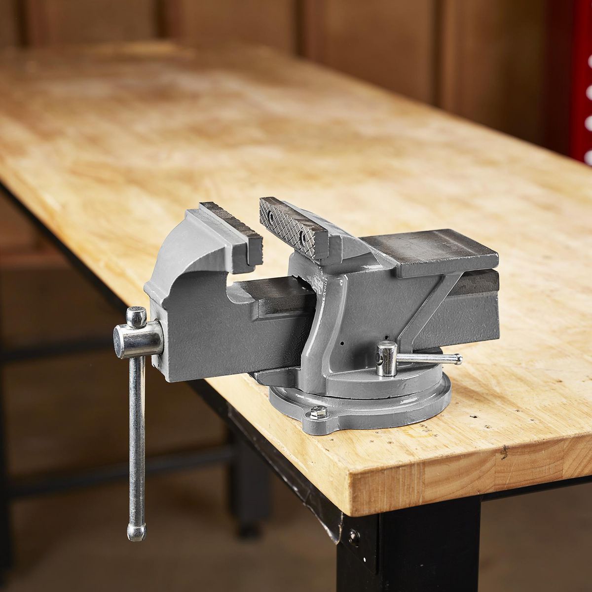4 in. Swivel Vise with Anvil J8993