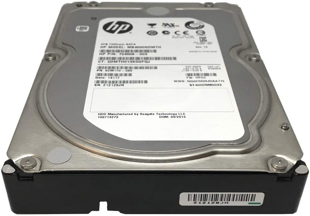 4TB 7200RPM 128 MB Cache SATA 6.0 Gb/s 3.5 inch Internal Enterprise Hard Drive V869