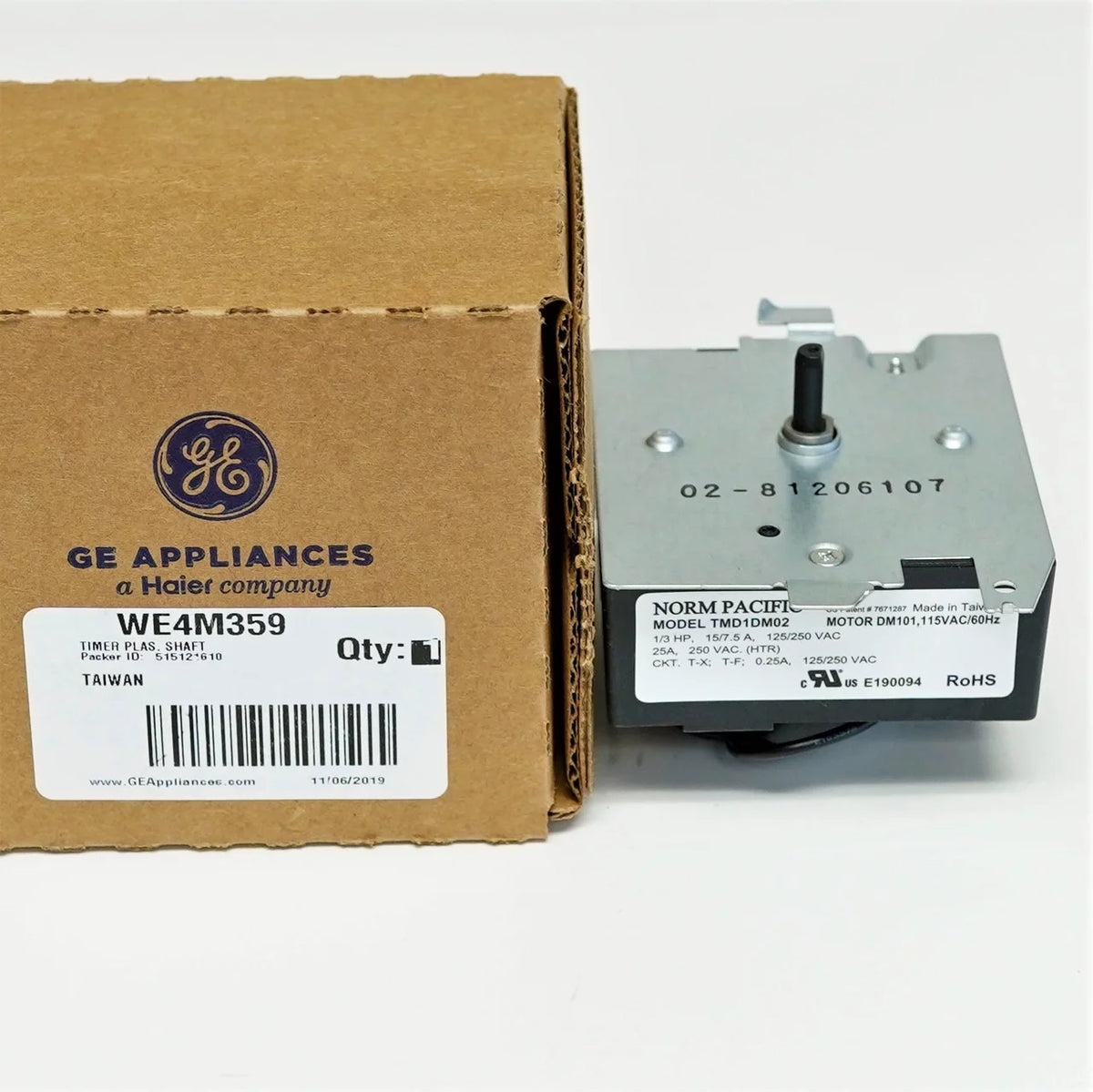 Dryer Timer Control V279723