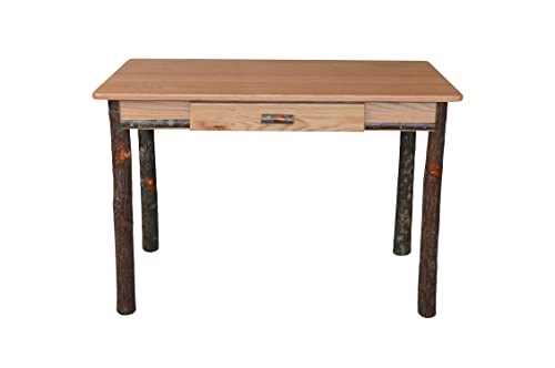 Small Rectangular Walnut-Stained Hickory Writing Desk B789