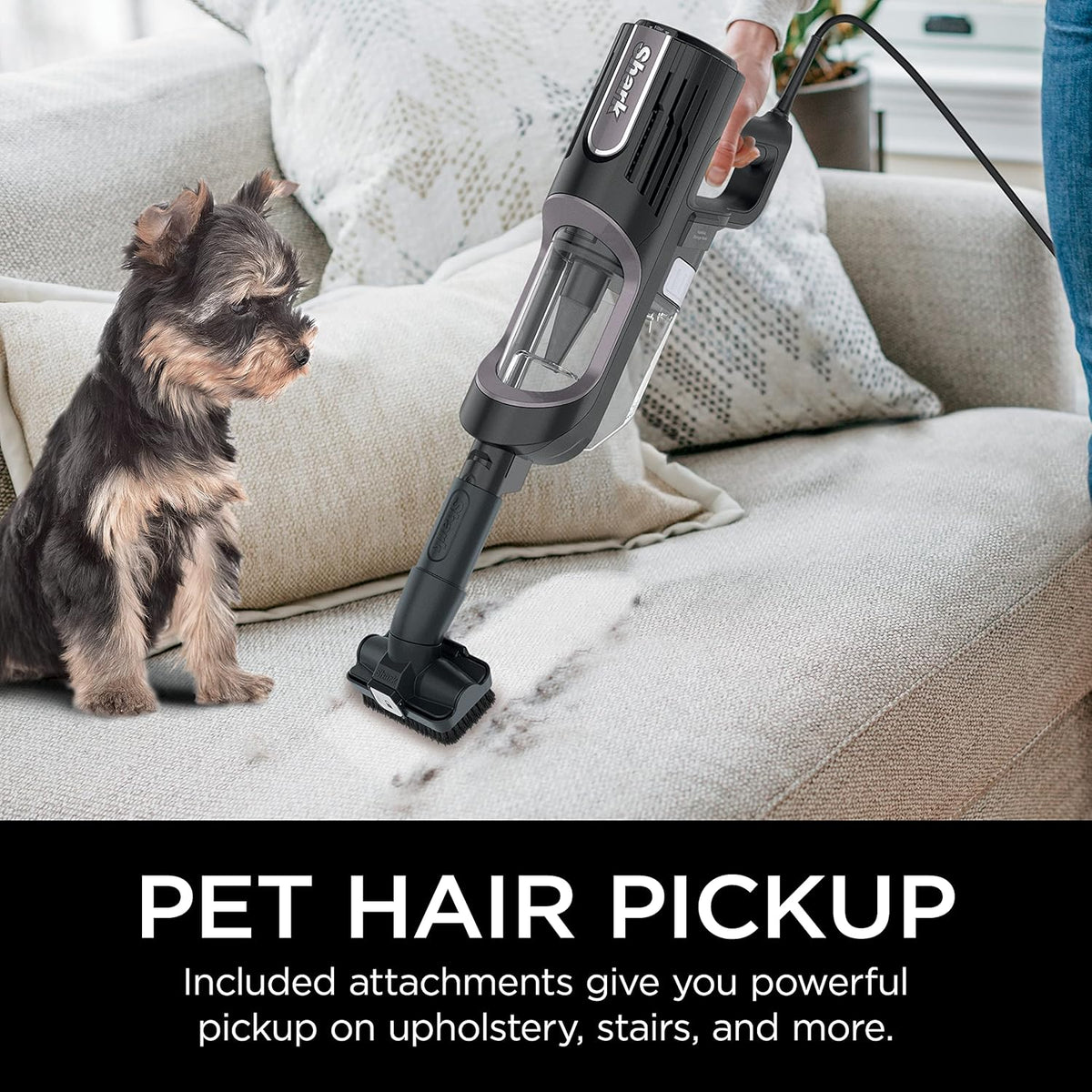 Corded Stick Vacuum Ultralight Pet Plus, Black/Lavender, Magenta Y89412