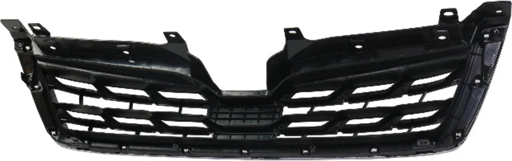 Textured Black Radiator Grille with Chrome Molding K104410
