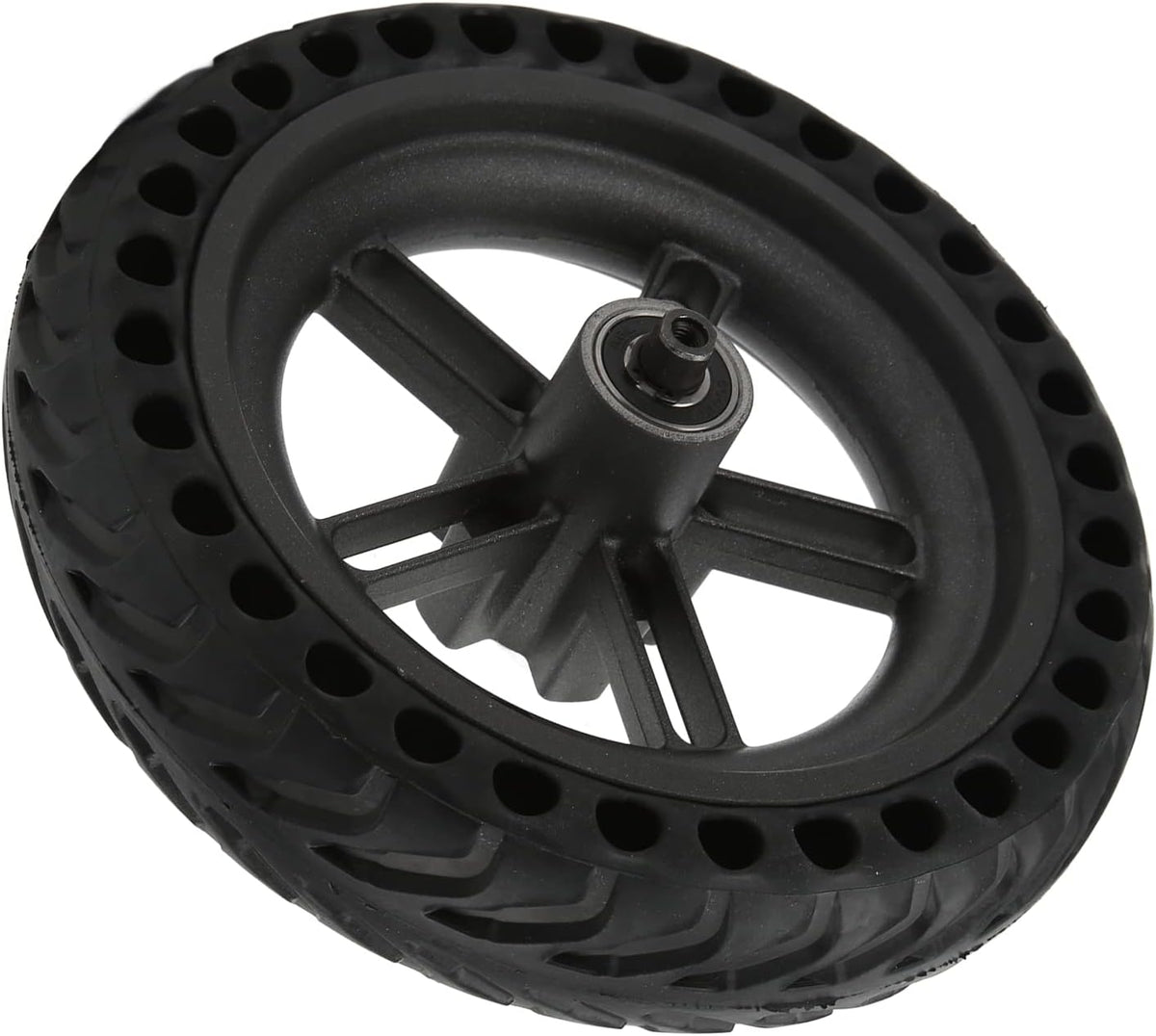 8.5in Solid Tire Wheel Hub for Electric Scooter Rear Wheel Assembly, Pack of 2 C576