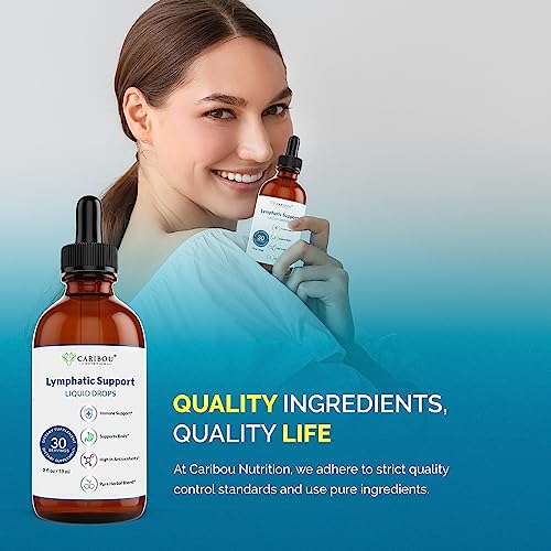 Lymphatic Drainage Drops with Elderberry and Echinacea, 60 Servings - 4oz F1381