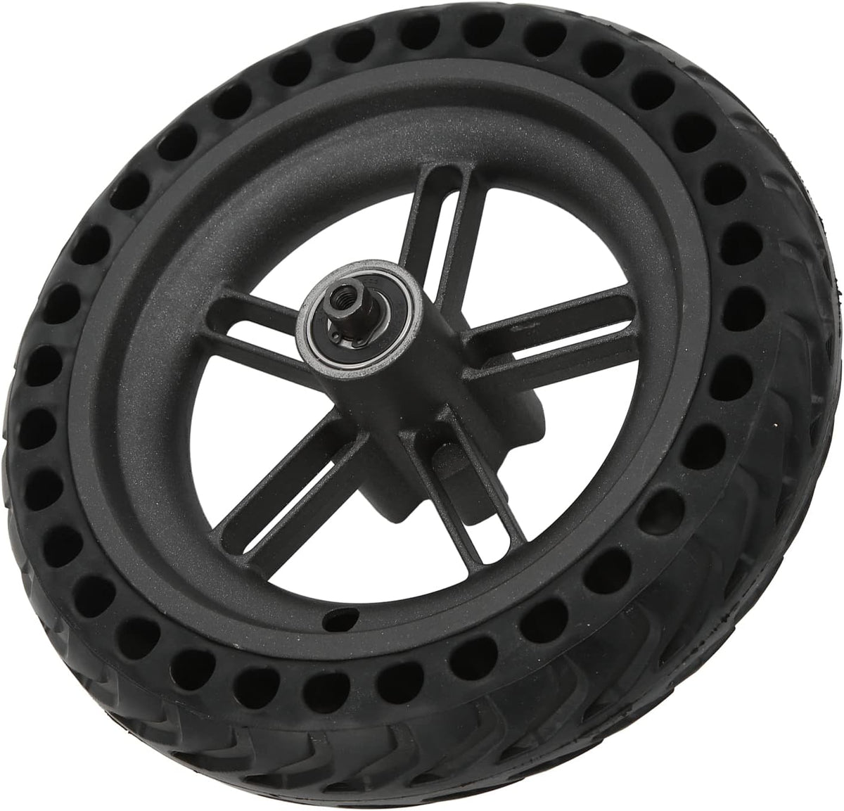 8.5in Solid Tire Wheel Hub for Electric Scooter Rear Wheel Assembly, Pack of 2 C576