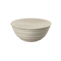 L Bowl with lid Clay R8185