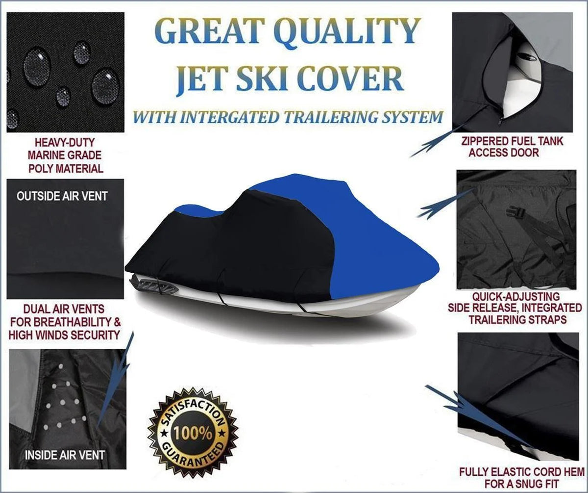 Heavy-Duty Jet Ski Cover for Sea-Doo GTX 1996-1999 R9692
