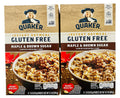 Gluten Free Instant Oatmeal, Maple and Brown Sugar, Two 12.1 oz Boxes, 16 packets Q39282