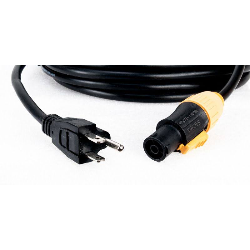 25ft IP65 PowerCon to Edison Cable A5293