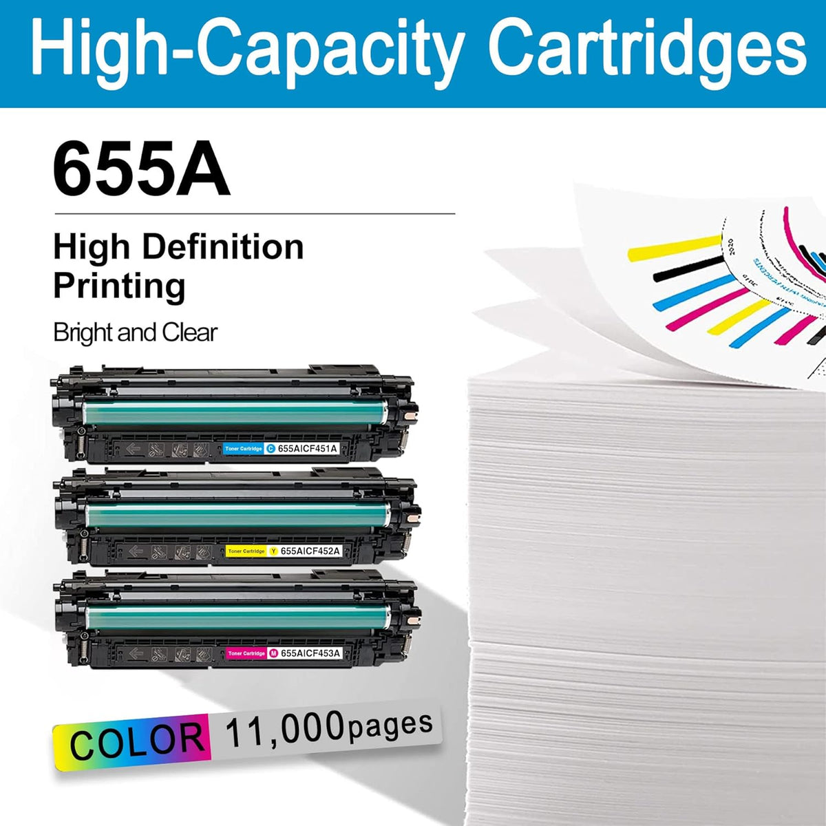 3 Pack Toner Cartridge Replacement A4286