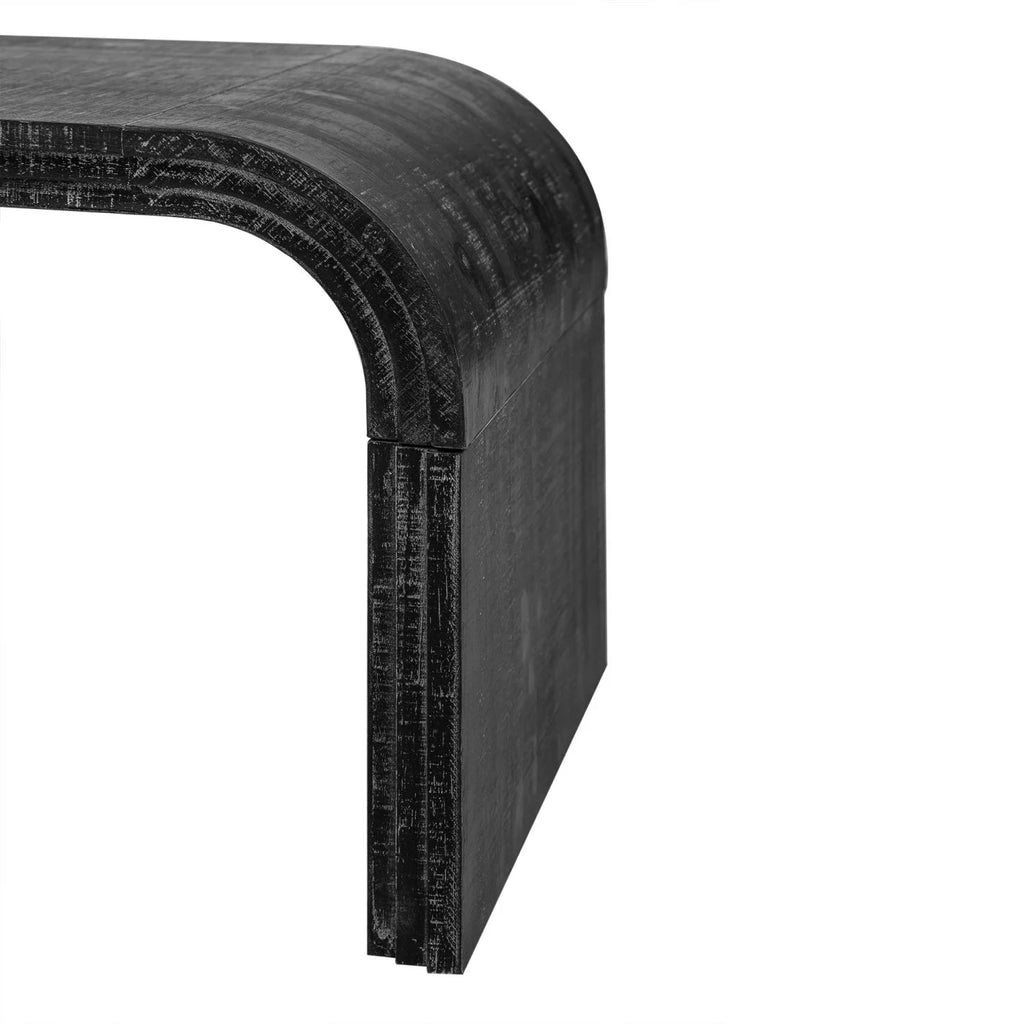 Antique Black Coffee Table Q173123