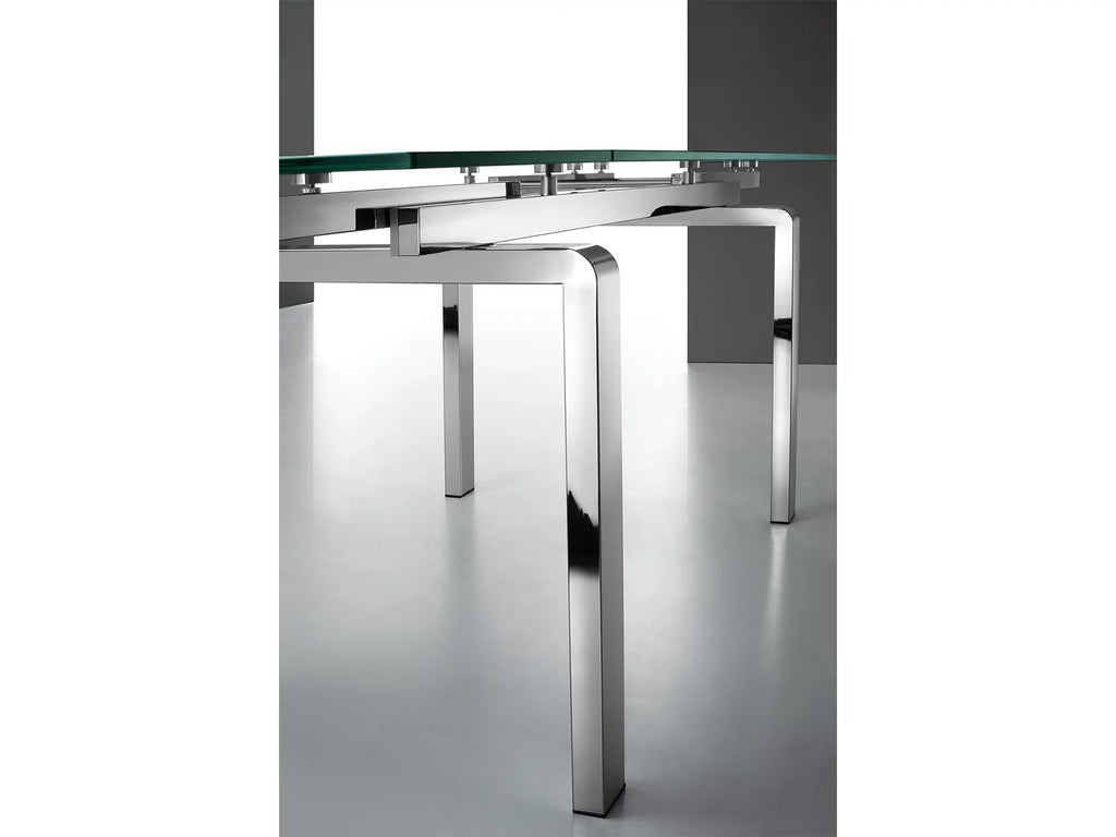 Modern Stainless Steel Extendable Dining Table K360096
