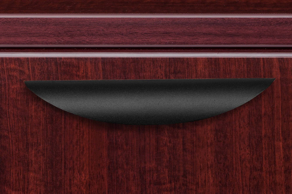 Ash Grey Pedestal L-Desk with Return D2545