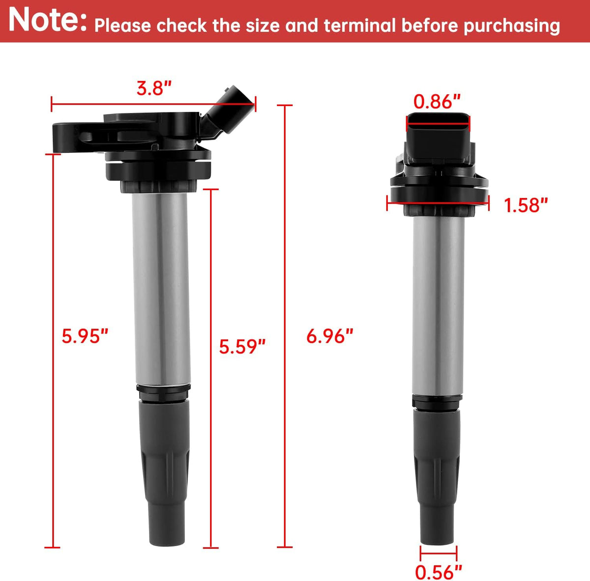 Ignition Coil Pack Set of 4 E230