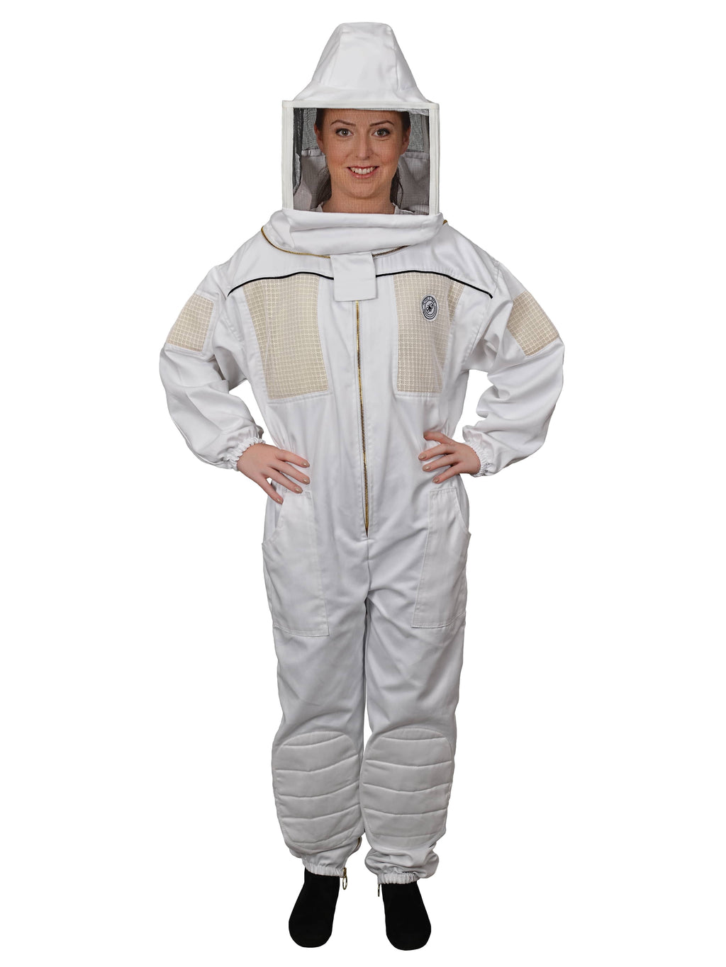 Ventilated Beekeeping Suit with Square Veil (Medium) P141148