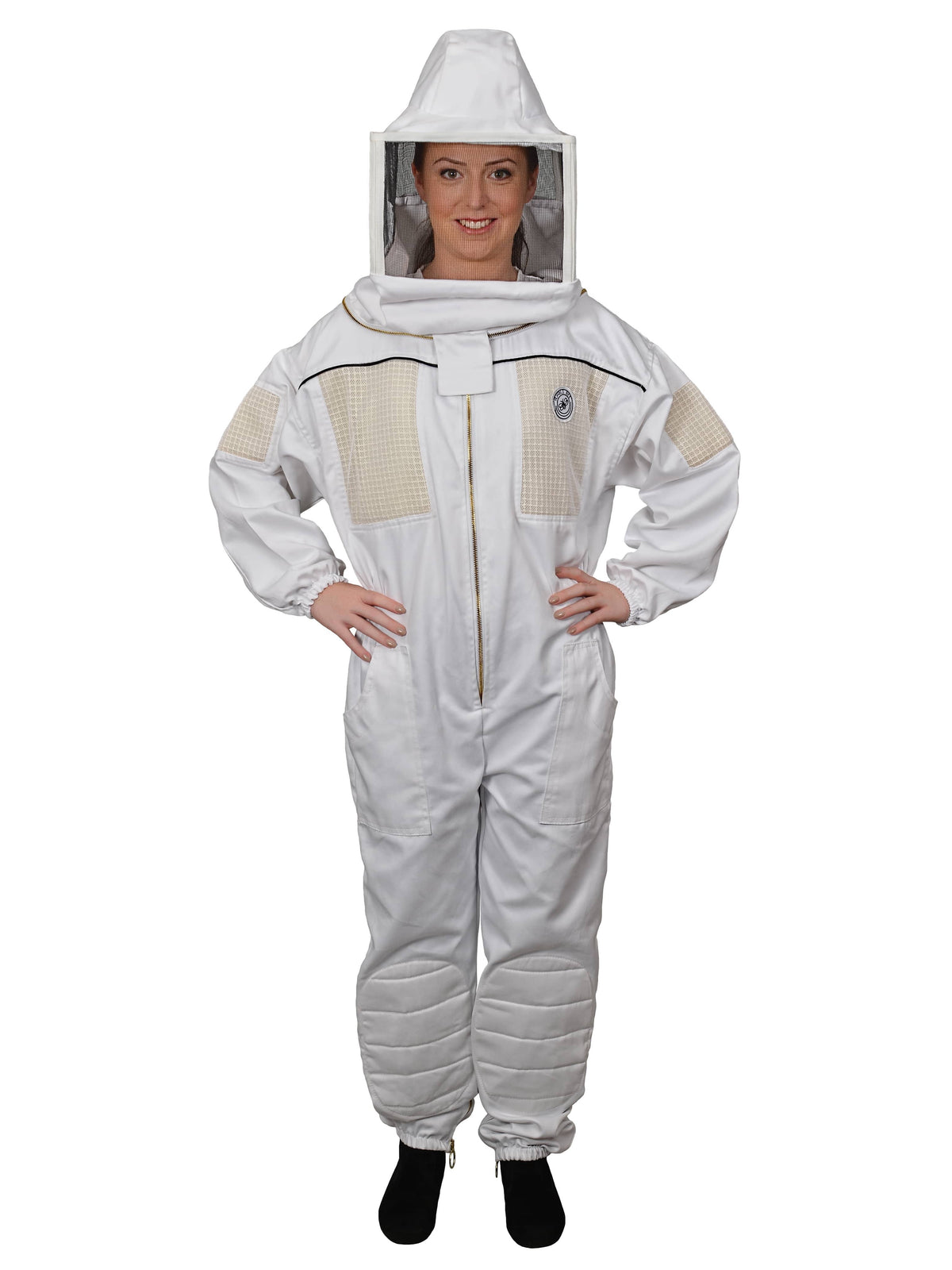 Ventilated Beekeeping Suit with Square Veil (Medium) P141148