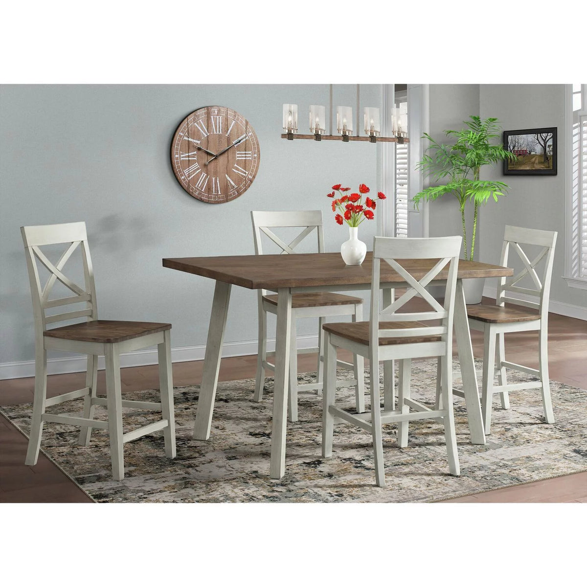 Counter Height Side Chair Set A23340