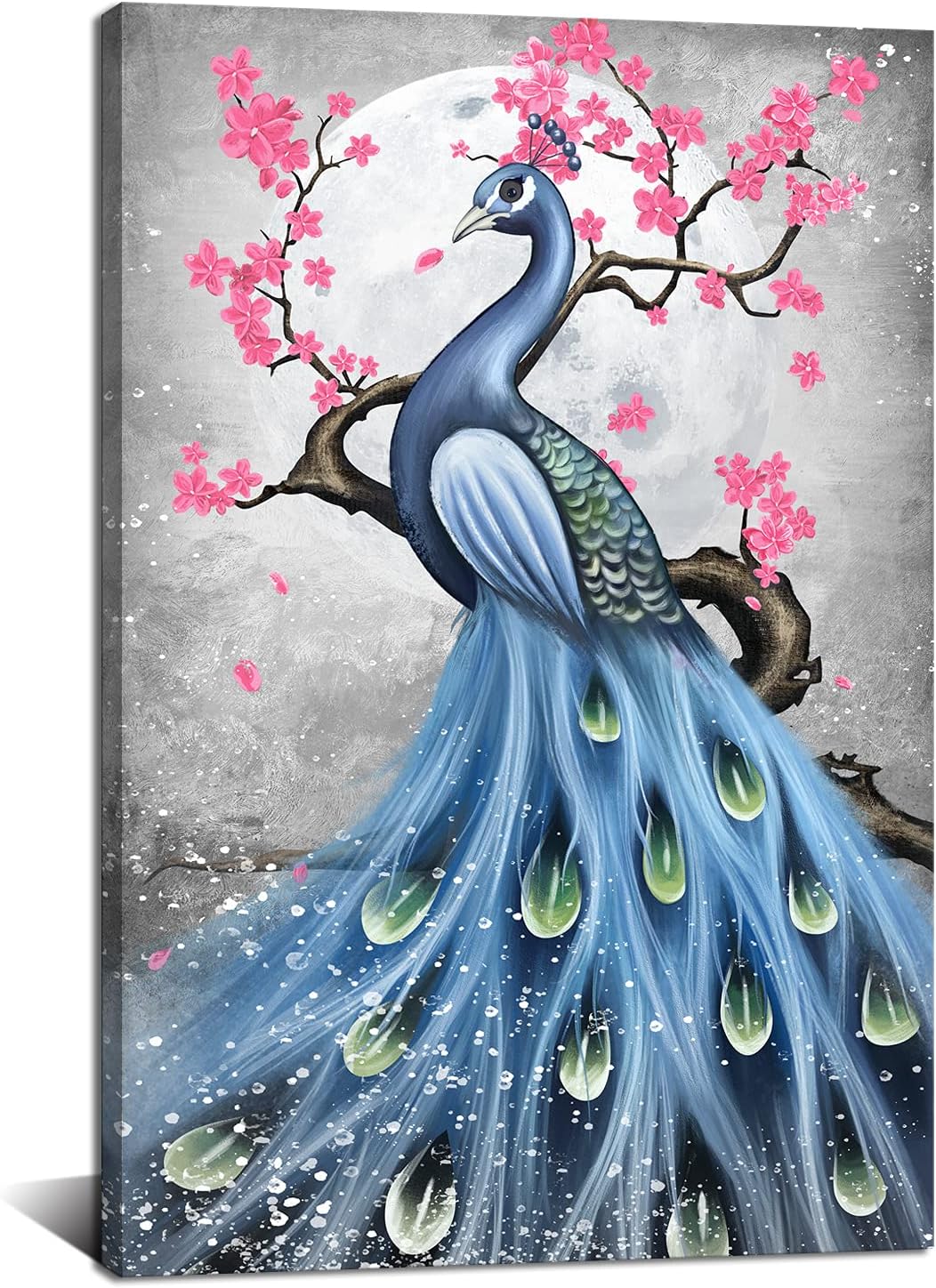 Pink Cherry Blossom Canvas Wall Art 24x36 F38205